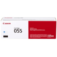 Canon 055 Original Laser Toner Cartridge - Cyan - 1 Pack - 2100 Pages