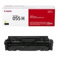 Canon 055H Original High Yield Laser Toner Cartridge - Yellow - 1 Pack - 5900 Pages