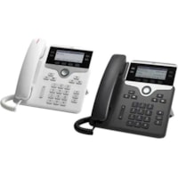 Téléphone IP 7841 - Remis à Neuf - Fixation au mur Cisco - 4 x Ligne Totale - VoIP - 2 x Réseasu (RJ-45) - PoE Ports