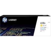 Cartouche toner 658X (W2002X) D'origine Élevé Rendement Laser - Jaune - 1 chaque HP - Laser - Rendement Élevé - 1 Unité