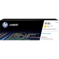 Cartouche toner 414X (W2022X) D'origine Élevé Rendement Laser - Jaune - 1 chaque HP - Laser - Rendement Élevé - 1 Unité