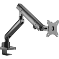 Amer Mounting Arm for Curved Screen Display, Flat Panel Display - Matte Black - 1 Display(s) Supported - 32" (812.80 mm) Screen Support - 17.64 lb (8000 g) Load Capacity - 75 x 75, 100 x 100 - Steel, Aluminum, Plastic