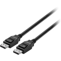 Câble audiovisuel K33021WW 6 pi DisplayPort Kensington - 6 pi DisplayPort Câble audiovisuel pour Périphérique audio/vidéo, Moniteur, Console de jeu, Station d'accueil, Dispositif multimédia - Supports up to 7680 x 4320 - Blindé - Doré, Nickel Con