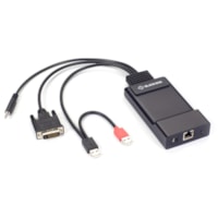 Emerald® Zero U DVI KVM-over-IP Transmitter - Single Head, HD, USB-HID, Audio, 12-in. - 1 Computer(s) - 328.08 ft (100000 mm) Range - 1920 x 1200 Maximum Video Resolution - 1 x Network (RJ-45) - 2 x USB - 1 x DVI - Desktop - 0U - For Linux, Mac, Windows - TAA Compliant