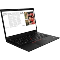 Lenovo ThinkPad T490 20N20044US 14" Notebook - Intel Core i7 8th Gen i7-8665U - 16 GB - 512 GB SSD - English (US) Keyboard - Glossy Black - 1920 x 1080 - Windows 10 Pro - Intel UHD Graphics 620 - In-plane Switching (IPS) Technology - Front Camera/Webcam - IEEE 802.11ac Wireless LAN Standard