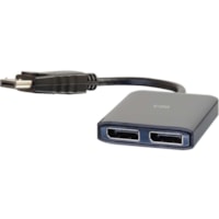 C2G DisplayPort to DisplayPort Display Splitter - Dual Monitor Adapter - 3840 × 2160 - DisplayPort