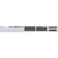 Cisco Catalyst 9300L-24T-4G-E Switch - 24 Ports - Manageable - Gigabit Ethernet - 1000Base-T, 1000Base-X - 3 Layer Supported - Modular - 4 SFP Slots - 350 W Power Consumption - Twisted Pair, Optical Fiber - Rack-mountable - Lifetime Limited Warranty