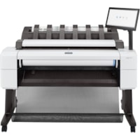 HP Designjet T2600 PostScript Imprimante grand format à jet d'encre - Comprend Imprimante, Scanner, Photocopieur - 36po Largeur d'impression - Couleur - 6 Couleur(s) - 19.3 Seconde Vitesse de couleur - 2400 x 1200 dpi - 128 Go - Ethernet - Scanner à feuilles Couleur Scan - Scanner à f