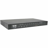 Tripp Lite by Eaton B064-016-01-IPG 16-Port IP KVM Switch - 16 Computer(s) - 1 Local User(s) - 1 Remote User(s) - 19 x Network (RJ-45) - 2 x PS/2 Port - 6 x USB - 1 x VGA - 1U - Rack-mountable, Desktop 