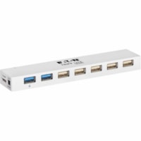 Tripp Lite by Eaton U360-007C-2X3 7-Port USB 3.0 / USB 2.0 Combo Hub - USB 3.0 Micro-B - External - 7 USB Port(s) - 5 USB 2.0 Port(s) - 2 USB 3.0 Port(s) - Mac, ChromeOS, PC