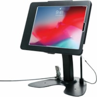 CTA Digital Dual Security Kiosk Stand for 11-inch iPad Pro Gen 3 & 4 - Up to 11" Screen Support - 15.50" (393.70 mm) Height x 10.25" (260.35 mm) Width x 8" (203.20 mm) Depth - Desktop, Countertop