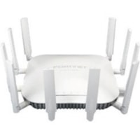 Fortinet FortiAP U433F 802.11ax 3.50 Gbit/s Wireless Access Point - 5 GHz, 2.40 GHz - 1 x Internal Antenna(s) - 10 x External Antenna(s) - MIMO Technology - 2 x Network (RJ-45) - Ceiling Mountable, Rail-mountable, Wall Mountable