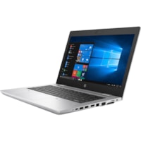 HP ProBook 640 G5 14" Notebook - Intel Core i5 8th Gen i5-8265U - 8 GB - 256 GB SSD - English, French Keyboard - Natural Silver - 1920 x 1080 - Windows 10 Pro - Intel UHD Graphics 620 - In-plane Switching (IPS) Technology - Front Camera/Webcam - 15.50 Hours Battery Run Time - IEEE 802.11ac Wireless 