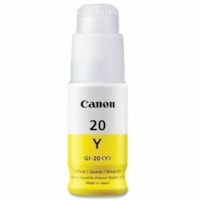 Canon GI-20 Yellow Ink Bottle - Inkjet - Cyan