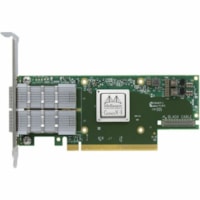 Lenovo ThinkSystem Mellanox ConnectX-6 HDR100/100GbE QSFP56 1-Port PCIe VPI Adapter - PCI Express 3.0 x16 - 100 Gbit/s Data Transfer Rate - NVIDIA MCX653105A-ECAT - 1 Port(s) - Optical Fiber - QSFP56, QSFP28 - Plug-in Card