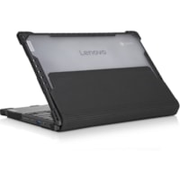 Lenovo Case For 300e Chrome Intel and 500e Chrome - For Lenovo Chromebook - Black, Transparent - Bump Resistant, Drop Resistant - Polycarbonate, Thermoplastic Polyurethane (TPU)