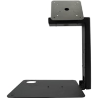 Star Micronics mUnite-POP POS Tablet Display Stand - 14" (355.60 mm) Height x 12.90" (327.66 mm) Width x 11.30" (287.02 mm) Depth - Countertop, Desktop - Steel - Black