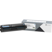 Cartouche toner Unison D'origine Standard Rendement Laser - Cyan - 1 chaque Lexmark - Laser - Rendement Standard - 1 Unité