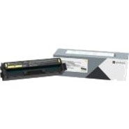 Lexmark Unison Original High Yield Laser Toner Cartridge - Yellow Pack - 2500 Pages