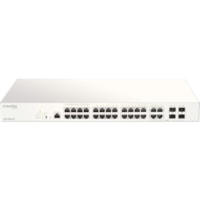 D-Link 28-Port Nuclias Cloud-Managed Switch - 28 Ports - Manageable - 2 Layer Supported - Modular - 4 SFP Slots - Optical Fiber, Twisted Pair - Lifetime Limited Warranty