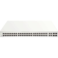 D-Link 52-Port Nuclias Cloud-Managed PoE Switch - 52 Ports - Manageable - 2 Layer Supported - Modular - 4 SFP Slots - Optical Fiber, Twisted Pair - Lifetime Limited Warranty