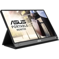 Asus ZenScreen GO MB16AHP 16" Class Full HD LCD Monitor - 16:9 - Black, Gray - 15.6" Viewable - In-plane Switching (IPS) Technology - WLED Backlight - 1920 x 1080 - 220 cd/m² Maximum - 60 Hz Refresh Rate - Speakers - HDMI - DisplayPort