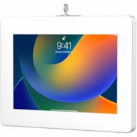 CTA Digital Premium VESA Locking Mount for iPad Gen 10 - 10.9" & 9.7-11" Tablets (White) - 1 Display(s) Supported - 9.7" to 11" Screen Support - Metal - 1