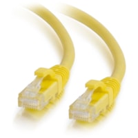 C2G 7ft Cat6a Snagless Unshielded (UTP) Ethernet Cable - Cat6a Network Patch Cable - PoE - Yellow - 7 ft (2.13 m) Category 6a Network Cable for Network Adapter, Hub, Switch, Router, Modem, Patch Panel, Network Device - First End: 1 x RJ-45 Network - Male - Second End: 1 x RJ-45 Network - Male - 10 G