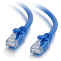 C2G 100ft Cat6a Snagless Unshielded (UTP) Network Patch Ethernet Cable-Blue - 100 ft Category 6a Network Cable for Network Adapter, Hub, Switch, Router, Modem, Patch Panel, Network Device - First End: 1 x RJ-45 Network - Male - Second End: 1 x RJ-45 Network - Male - 10 Gbit/s - Patch Cable - Blue