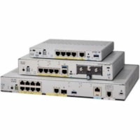 Routeur de services intégrés sans fil C1121X-8PLTEPWA Wi-Fi 5 IEEE 802.11ac Cellulaire, Ethernet Cisco - LTE 1500, LTE 1800, LTE 2100, LTE 1700, LTE 700, LTE 2500, LTE 900, LTE 2600, LTE 850, LTE 2300, LTE 800 - HSPA+, DC-HSPA+, UMTS, LTE Avancé - 2 x Antenne(2 xExterne) - 8 x P