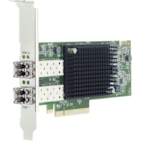 Lenovo Adaptateur de Bus Hôte Fibre Channel 4XC7A08251 - PCI Express 4.0 x8 - 32 Gbit/s - 2 x Total de ports de fibre optique - SFP+ - Carte enfichable