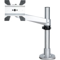 StarTech.com Desk Mount Monitor Arm, VESA/Apple iMac/Thunderbolt/Ultrawide Display up to 49" (30.9lb/14kg), Height Adjustable/Articulating - VESA 75x75/100x100mm desk mount monitor arm for single 30in (16:9) or 49in (32:9) screen up to 14kg - Works w/ iMac/Apple Thunderbolt Display - Articulating mo