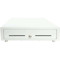 Tiroir-caisse Value CD3-1616WT55-S2 Star Micronics - 5 Billet - 5 Pièce de monnaie - 2 Slot Média - USB - Connexion imprimante - Acier - Blanc - hauteur de 4,40 po (111,76 mm) x largeur de 16,10 po (408,94 mm) x profondeur de 16,40 po (416,56 mm)