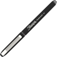 Sharpie Rollerball Pens - 0.5 mm (0.02") Fine Needle Pen Point - Black Ink - Black Barrel - 1 Dozen