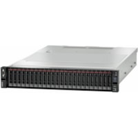 Lenovo ThinkSystem SR655 7Z01A03JNA 2U Rack Server - 1 EPYC 7502P 2.50 GHz - 32 GB RAM - Serial ATA Controller - AMD Chip - 1 Processor Support - 2 TB RAM Support - TruDDR4 - AST2500 Up to 512 MB Graphic Card - Gigabit Ethernet - Hot Swappable Bays - 1 x 750 W