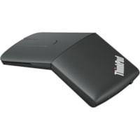 Souris/pointeur de présentation ThinkPad - Bluetooth/Radio fréquence - USB Type A - Optique - 4 Bouton(s) - Noir Lenovo - Optique - Sans fil - Bluetooth/Radio fréquence - 2,40 GHz - Noir - USB Type A - 1600 dpi - Défilement par le Toucher (Touch Scroll) - 4 Bouton(s)