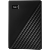 WD My Passport WDBYVG0010BBK-WESN 1 TB Portable Hard Drive - External - Black - USB 3.0 - 256-bit Encryption Standard - 3 Year Warranty - Retail