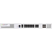 Fortinet FortiGate FG-200E Network Security/Firewall Appliance - 18 Port - 1000Base-T, 1000Base-X - Gigabit Ethernet - AES (128-bit), AES (256-bit), SHA-256 - 300 VPN - 17 x RJ-45 - 4 Total Expansion Slots - 1U - Rack-mountable