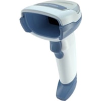 Zebra DS4608-HC Handheld Barcode Scanner Kit - Cable Connectivity - 1D, 2D - Imager - USB - Healthcare White