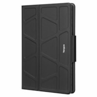 Étui de transport Pro-Tek THZ787GL (Folio) pour 10.5po Tablette - Noir Targus - Résistant aux chocs, Antidérapante, Résistant aux rayures, Résistant à l'impact - Polyuréthanne thermoplastique (TPU) Corps - Relief - hauteur de 10.71po (272 mm) x largeur de 7.76