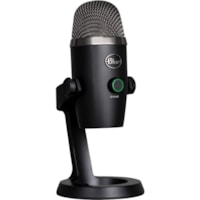 Blue Yeti Nano Wired Condenser Microphone - 20 Hz to 20 kHz - Cardioid, Omni-directional - Desktop, Stand Mountable - USB