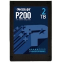 Disque SSD P200 2 To - 2.5" Interne - SATA (SATA/600) Patriot Memory - Ordinateur de bureau, Notebook Appareil compatible - 1000 To TBW - 530 Mo/s Taux de transfer maximale en lecture - Vente au détail