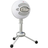 Microphone Snowball Filaire CondensateurBlue - 40 Hz à 18 kHz - Cardioïde, Omnidirectionnelle - Montable sur support - USB