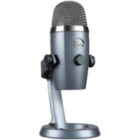 Blue Yeti Nano Wired Condenser Microphone - 20 Hz to 20 kHz - Cardioid, Omni-directional - Desktop, Stand Mountable - USB