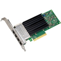 Intel Ethernet Network Adapter X710-T4L - PCI Express 3.0 x8 - 80 Gbit/s Data Transfer Rate - Intel X710-TM4 - 4 Port(s) - 4 - Twisted Pair - Full Height Bracket Height - Bulk - 10GBase-T - Plug-in Card