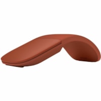 Microsoft Surface Arc Mouse - Travel Mouse - BlueTrack - Wireless - Bluetooth - Poppy Red