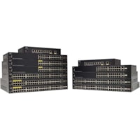 Cisco SG350-10MP 10-Port Gigabit PoE Managed Switch - 10 Ports - Manageable - Gigabit Ethernet - 10/100/1000Base-TX, 1000Base-X - 3 Layer Supported - Modular - 2 SFP Slots - Optical Fiber, Twisted Pair - Desktop