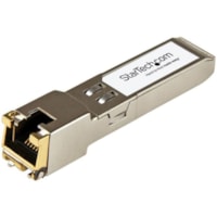 StarTech.com Extreme Networks 10050 Compatible SFP Module - 1000BASE-T - 1GE Gigabit Ethernet SFP to RJ45 Cat6/Cat5e Transceiver - 100m - Extreme Networks 10050 Compatible SFP - 1000BASE-T 1Gbps - 1GbE Module - 1GE Gigabit Ethernet SFP Copper Transceiver - 100m (328ft) - RJ-45 Connector - Hot-Swappa