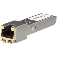 StarTech.com HPE JL563A Compatible SFP+ Module - 10GBASE-T - 10GE Gigabit Ethernet SFP+ to RJ45 Cat6/Cat5e - 30m - HPE JL563A Compatible SFP+ - 10GBASE-T 10Gbps - 10GbE Module - 10GE Gigabit Ethernet SFP+ Copper Transceiver - 30m (98.4ft) - RJ-45 Connector - Hot-Swappable & MSA Compliant - Lifetime 