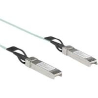 StarTech.com Dell EMC AOC-SFP-10G-2M Compatible 2m 10G SFP+ to SFP AOC Cable - 10GbE SFP+ Active Optical Fiber - 10Gbps SFP + Cable 6.5' - 100% Dell EMC AOC-SFP-10G-2M active optical cable (AOC) - 2m Cable, 10Gbps, Active Optical Fiber, 2x SFP+ Pluggable Connector - For Dell EMC switches like Z9100 